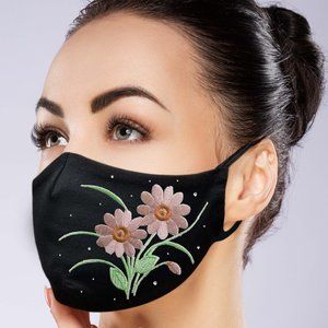 Daisy Face Mask w/ filter pocket
